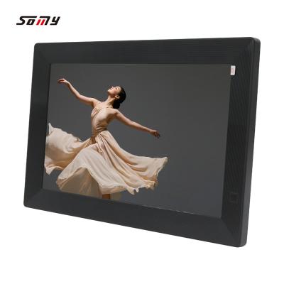 China 10.1 Share PICS Videos Somy Cloud Promotional High Resolution 1280*800 IPS Wifi Android Digital Photo Frame With Video Picture Function for sale