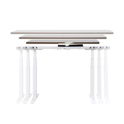 China (Height)Adjustable Double Motor Adjustable Height Rest To Stand Desktop Computer Desk Legs Without Desk for sale