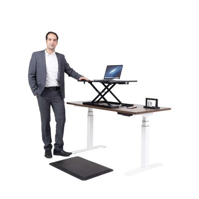 China Sit To Stand Desk With Adjustable Height (Height) Shock Absorber Small Wooden Desk for sale