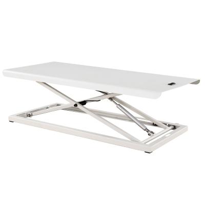 China Eisdir GSD Height Adjustable Shock Absorber Height Adjustable Laptop Desk On Another Desk With Metal Desk for sale