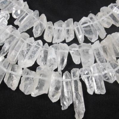 China Other Natural White Clear Rough Quartz Rock Gemstone Crystal Dots for sale