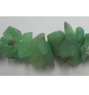 China Other Wholesale Natural Gemstone Chrysoprase Nuggets Rough Tumbled Stone for sale