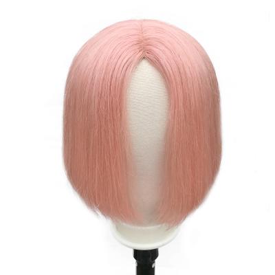 China Machine Made Straight Human Hair Virgin Brazilian Hair Full Front Wig Cuticle Aligned Unprocessed Bob Wigs For Black Women for sale