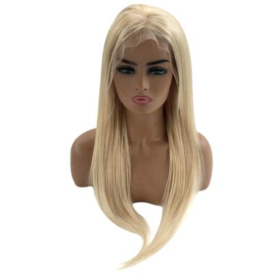 China 100% Silky Straight Virgin Human Hair Lace Front Wigs Full Ends Highlight 13x4 Lace Front Wigs Sellers High Quality Straight for sale