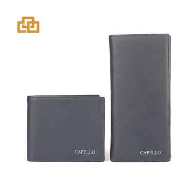 China RFID Wallet High Quality Suit RFID Genuine Leather Minimalist Wallet Card Holder Wallet for sale