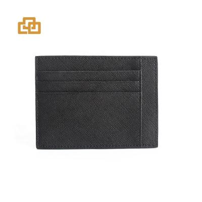 China Fashion Business Gifts Real Leather Saffiano Card Holder Leather Card Holder Making Machine for sale