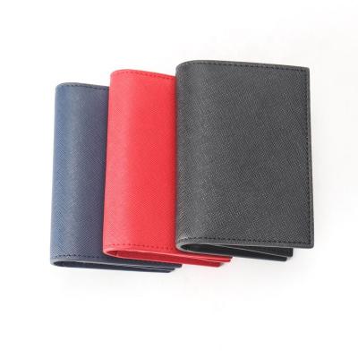 China 2019 fashion business name card case sale genuine leather card holder for sale