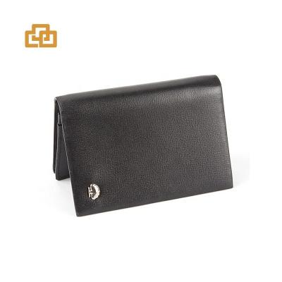 China Hot Sale Fashion Cowhide Card Wallet Leather Case Slim ID Name Card Card Holder for sale