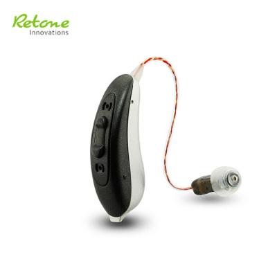 China High Quality RIC Personal BTE Detachable Receiver App Control In Ear Hearing Amplifier Hearing Aid for sale