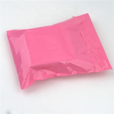 China Wholesale Empty In Stock Pink Courier Bag Poly Mailer Bag For Mailing Clothing for sale