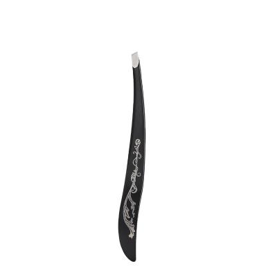 China Cheap Factory Price Black Eyebrow Eyebrow Tweezers Beauty Makeup Tool Popular Factory Price Tweezers for sale