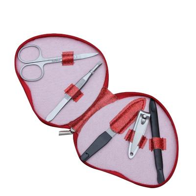 China Hot Wholesale Cute Stainless Steel Factory Sale Manicure Set Manicure Sets Nail Clippers Kit for sale