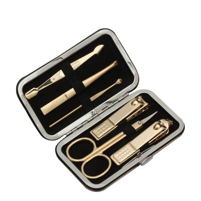 China Factory Price Wholesale Manicure Set With Pocket Nail Cutter Set Manicure Tool XZ-15 for sale