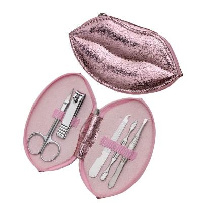 China China Factory Seller Nail Manicure Nail Tool Kit Manicure Kit Set Beauty Leather PU and Set for sale