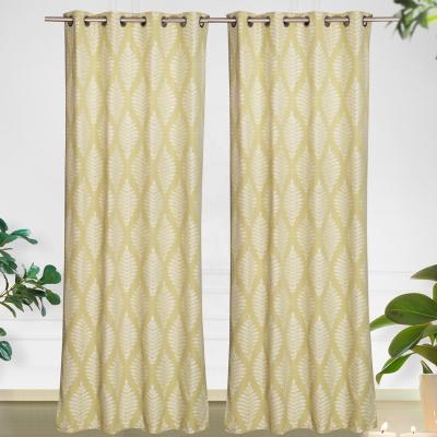 Cina Blackout New Design Living Room Cotton Home Window Curtain in vendita