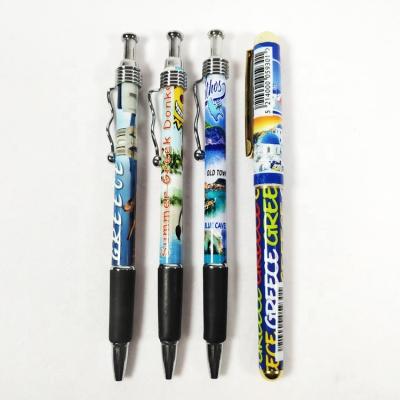 China OEM Printing New Souvenir Pens Cute Ball Point Pens Tip for sale