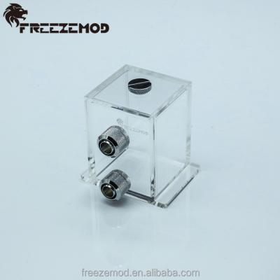 China FREEZEMOD Mini CPU Cube Reservoir Computer Water Cooling Tank 200ml. GQSX-T3 for sale