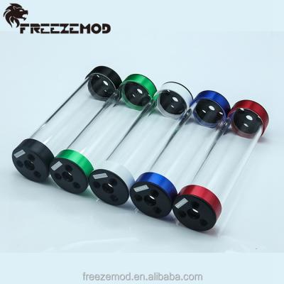 China FREEZEMOD 190mm CPU Reservoir Computer Water Cooling Acrylic Reservoir OD60mm With Aluminum Top YSX-PMD19 for sale