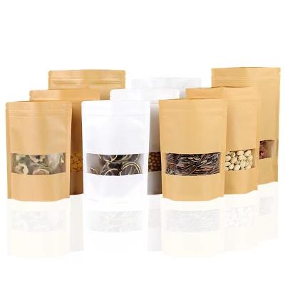 China Aseptic Kraft Paper Pouch Bag For Packaging Tea,Coffee Bean,Snacks. for sale