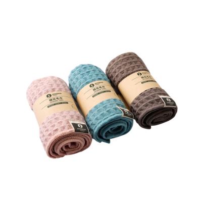 China Sustainable Wholesale Luxury Bath Towels Waffle Towels Waffle Bath Towel for sale