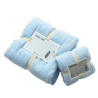 China Wholesale Customized Towel Coral Absorbent QUICK DRY Good Quality Fleece Face Cloth for sale