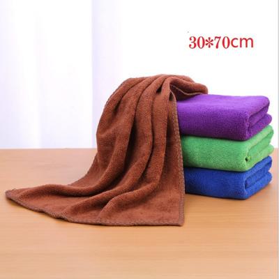 China Various Custom Made Towel Kids Safe Microfiber Makeup Removal Towel Logo Workshop Edgeless Microfiber Towel Microfiber Embroidery for sale