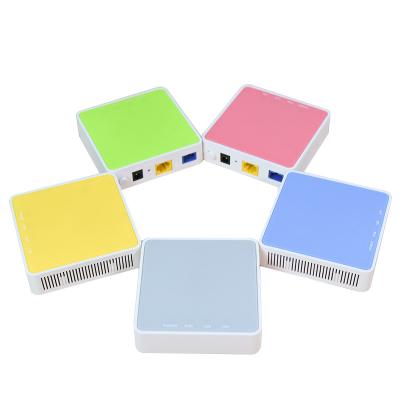 China AS-ONU5 GPON VDSL + 1GE + 3FE + 2. 4G WIFI antenas externas de colores en venta