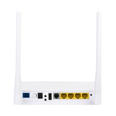 中国 AS-ONU27 GPON 1GE+3FE+VOIP+2.4G WIFI 販売のため