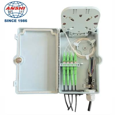 Cina ANSHI 4 porte Fiber Access Termination Box FTTH Outdoor Fiber Optic Terminal Box in vendita