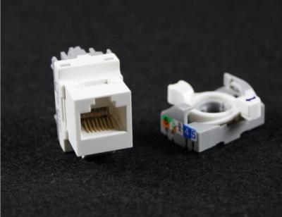 Κίνα Τα Cat5e RJ45 UTP περιστρέφονται το εργαλείο - λιγότερη μορφωματική ενότητα του Jack βάσεων του Jack τύπων προς πώληση