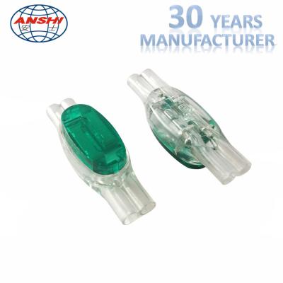 Cina HJKT8 Connettori filo Connector 3m 0.9-1.3 Connettore giunto di blocco verde 8 in vendita