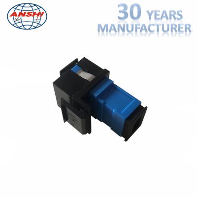 China FTTX SC To SC Fiber Optic Keystone Coupler for sale