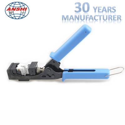 China Trapezfehler-Jack Speed Termination Tool Oem Entwurf Cat5e Cat6 Cat6a Rj45 zu verkaufen