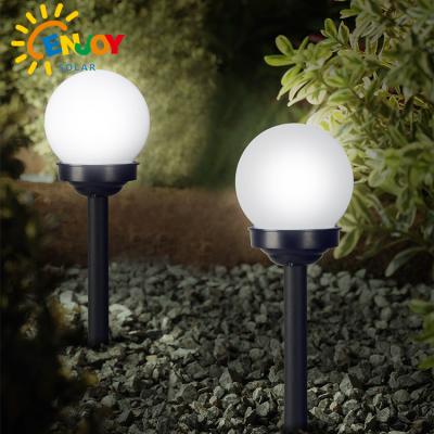 China Solar Power Saving LED Automatic Glass Lights On/Off Switch Outdoor Landscape Lighting For Countryard Solar Pathway Lights for sale