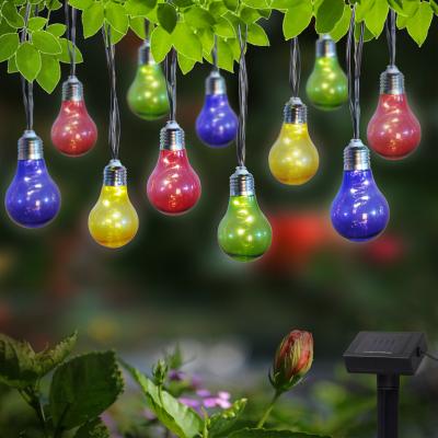 China Garden Lighting Emergency Bulb IP65 Solar Led Bulb Light Bulb Solar String Light Colored for sale