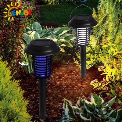 China ENJOYSOLAR Garden Ultraviolet 2-in-1 Pathway Yard Lighting Outdoor Waterproof Solar Mosquito Killer LED Lights for sale