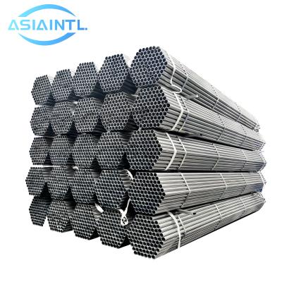 China Fluid Pipe Galvanized Pipes BS1387 ASTM A500 Standard 1/2 Inch To 20 Inch For Building Material for sale