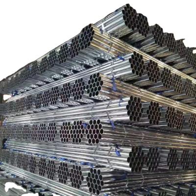 China Chinese Liquid Pipe Factories Wholesale Galvanized Carbon Steel Round Pipe For Construction for sale