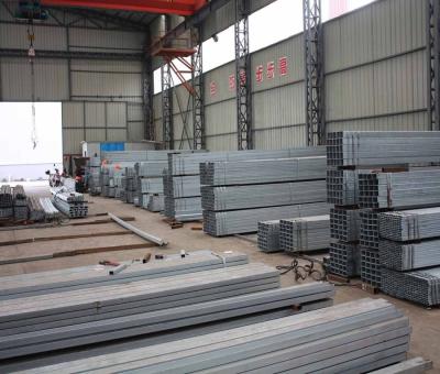 China Liquid Rectangular Hollow Rectangular Pipe ASTM A53 Section 150x75mm Square Hot Dipped Pre Galvanized Pipe For Building for sale