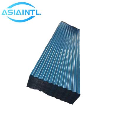 China Construction Galvanized Carbon Steel Plates Manufacturer PPGI Corrugated Sheet Steel For Prefab House for sale