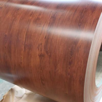 China Forms Grain Flower Pattern PPGI Coil 0.12 Thickness Galvalume Steel Coil With Various Color for sale