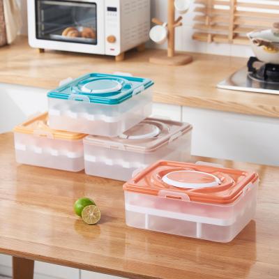 China Freshness Preservation Refrigerator egg storage box, food grade egg cartons, food preservation box, kitchen egg tray, egg rack, egg packaging box for sale