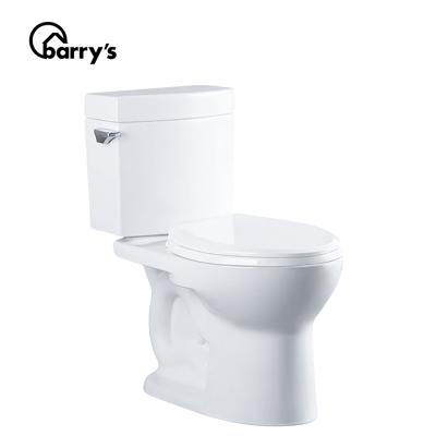 China Double-Flow White American Standard Excellent Sanitary Ware CUPC One Piece Toilet for sale