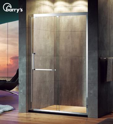 China Sliding Modern Modern Hotel Bathroom Luxury Frameless Tempered Contained Glass Shower Cubicles for sale