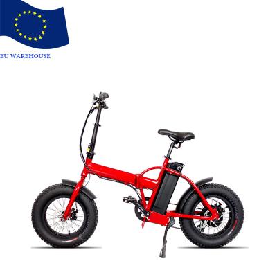 China Fat 16 Inch Aluminum Alloy Mountain Bike Girl Folding Electric Bike 7 Speed ​​Mini Folding Electric Bike for sale