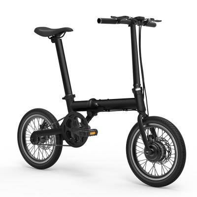 China 16 inch aluminum alloy mini foldable electric bike for touring for sale