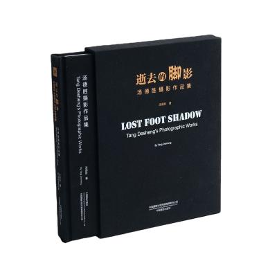 China paper & Cardboard Hardcover Custom Photography Books Printing With Fabric Cover& Hot Stamping for sale