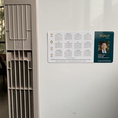 China Recycled Or Not Customized Magnetic Fridge Calendar for sale