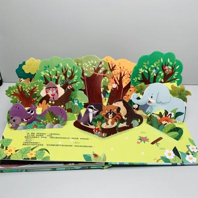 China paper & Cardboard Cartoon Children's Cardboard Book Printing Service Custom Manga Children's Books for sale