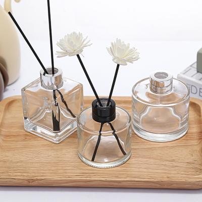 China Eco-Friendly Manufacturer Supplier Luxury Reed Diffuser Bottle Unique Square Reed Diffuser Bottle for sale